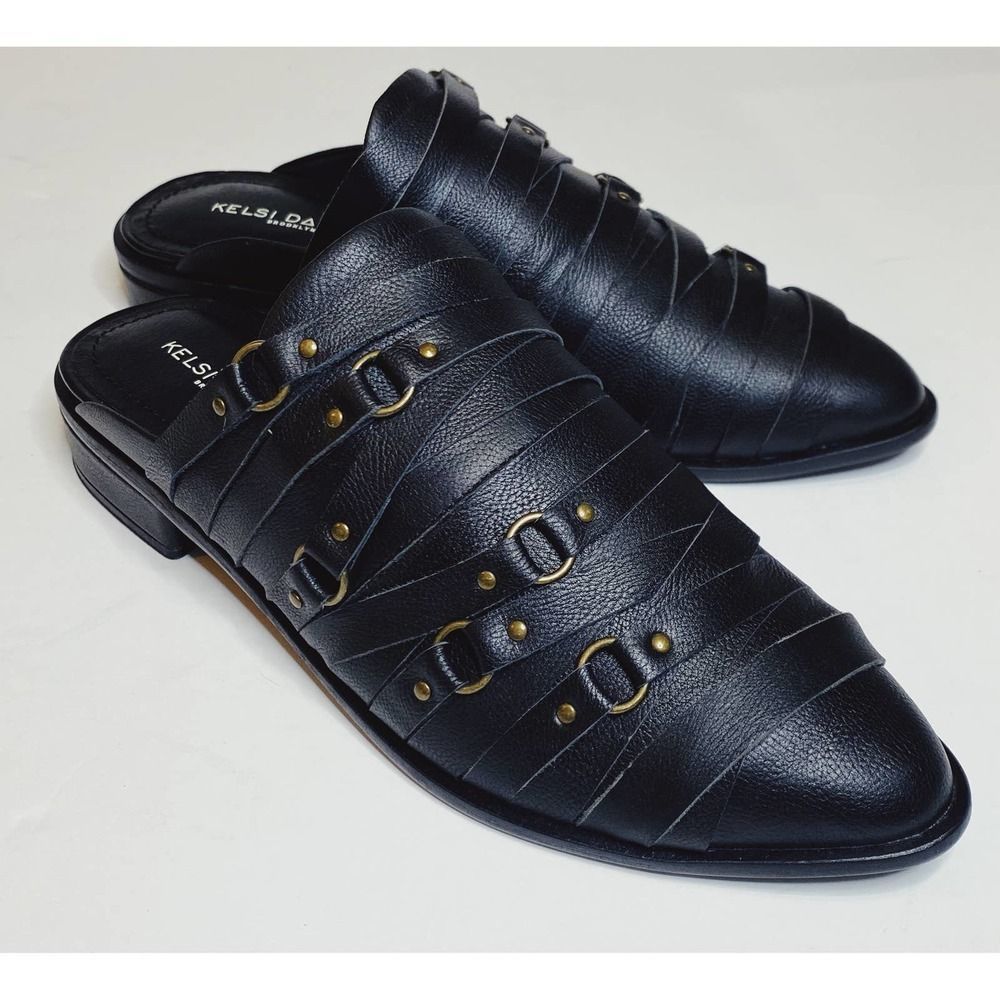 Kelsi Dagger Brooklyn Women's Alchemy Mule | Black | Size 7.5